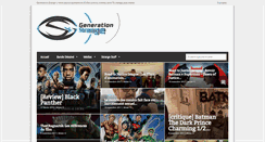 Desktop Screenshot of generation-strange.com